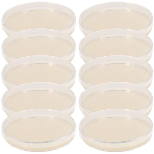 Milieu de culture en plaques d'agar 9 cm pour laboratoire et isolement médical