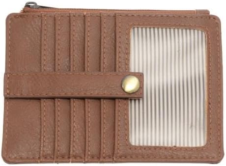 Joy Susan Women's Fashion New Penny Mini Travel Wallet - Walnut