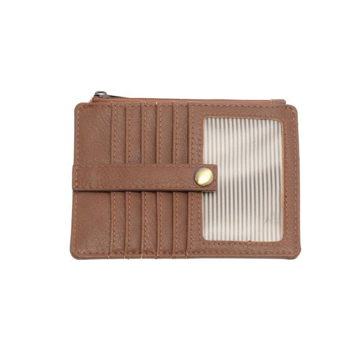 Image of Joy Susan Women's Fashion New Penny Mini Travel Wallet - Walnut