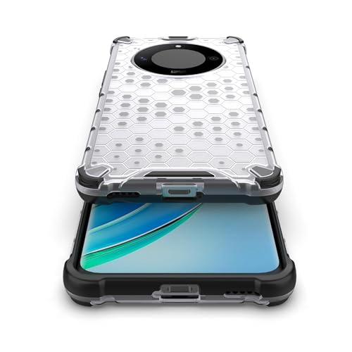 Image of Glasgow Back Case Cover Compatible with [ Honor X9B 5G ] (Stylish Design) - Transparent