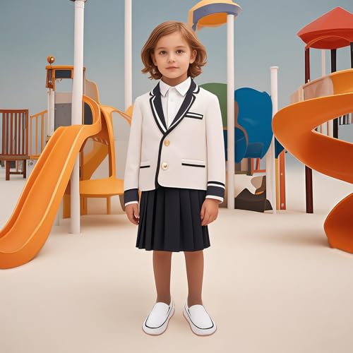 Image of SOFMUO Toddler Boys Girls Loafers Slip On Little Kids Oxford Dress Flats Casual Boat Shoes School Uniform Moccasin Daily Walking Shoes