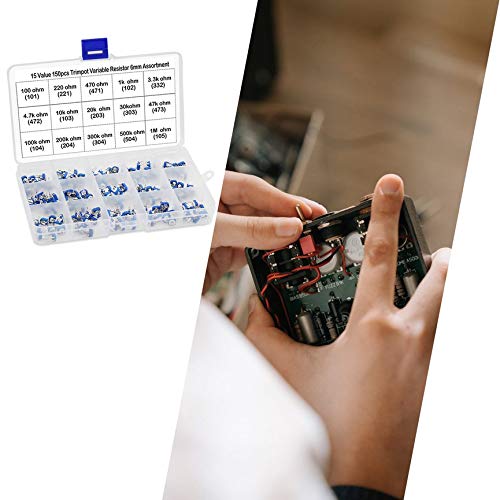 Capacitores eletrolíticos ajustáveis ​​Kit in a box Kit eletrônico DIY Kit de ajuste fino horizontal