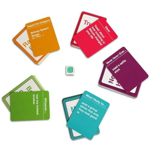 Image of Fun Games & Game Night Party Games for Girls | Bachelorette Party Games Set | Hilarious & Interactive Group Card Games | Perfect for Girls' Night, Sleepovers & Party Entertainment.