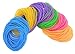 Zugar Land 80s Colorful Neon Jelly Bracelets (7