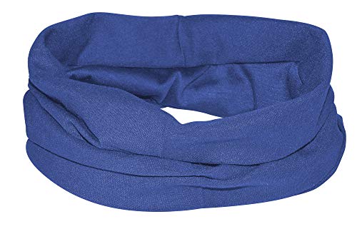 CN Outdoor Schlauchschal Mundschutz Schlauchtuch Schal Rundschal Multifunktionstuch Unisex (Blau)