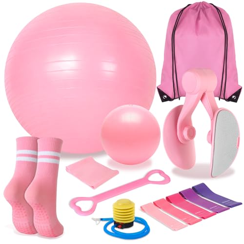 Pilates Kit for Home Workouts Women, Pilates Equipment with Pelvic