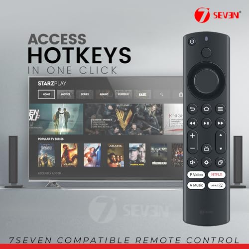 7SEVEN® Compatible with Croma Tv Remote Suitable for 4K Ultra HD LED Fire TV with Alexa Compatibility EL7365 EL7368 EL7366 EL7367 Model 32 43 50 55 Inch Television Without Voice Command 6 41g5SpwOBtL