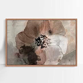 signwin Framed Canvas Wall Art Black and Pink...