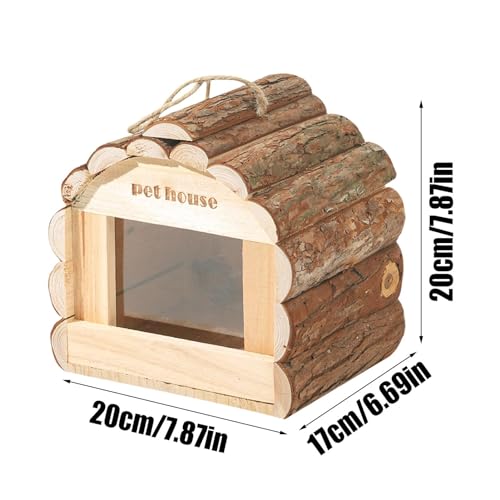 Cage à oiseaux avec nichoir boîte d'élevage pour perruches et nid d'oiseaux