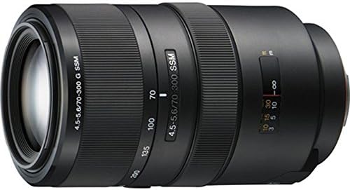 Amazon.com : Sony SAL70300G 70-300mm f/4.5-5.6 SSM ED G-Series 