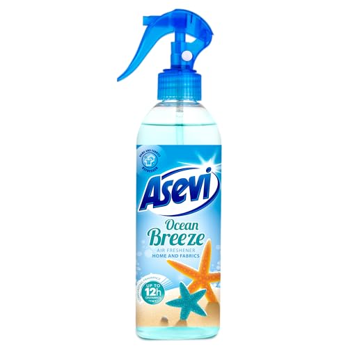 Asevi Air Freshener Spray Air Fresheners for the Home Room and Fabric Freshener 400ml Ocean Breeze