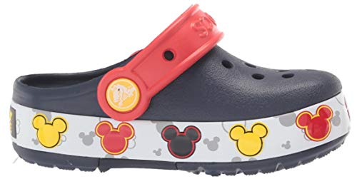 Sandália Crocs Lights Mickey Kids, Criança Unissex, Navy, 26