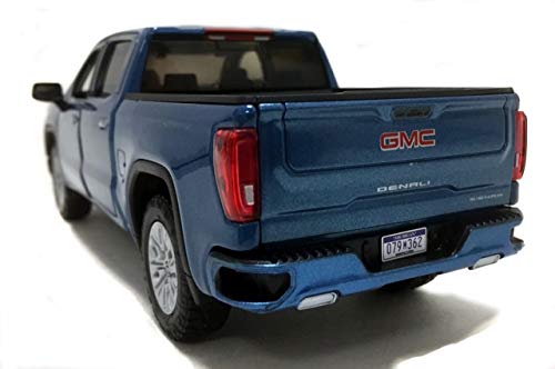 Motormax GMC Sierra 1500 Denali 2019 1:24 Azul miniatura 5