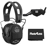 Walker's Rechargeable Lightweight Range Electronic Slim Firemax Digital Muff Earmuffs Bundle FireMax Muff Walkie Talkie