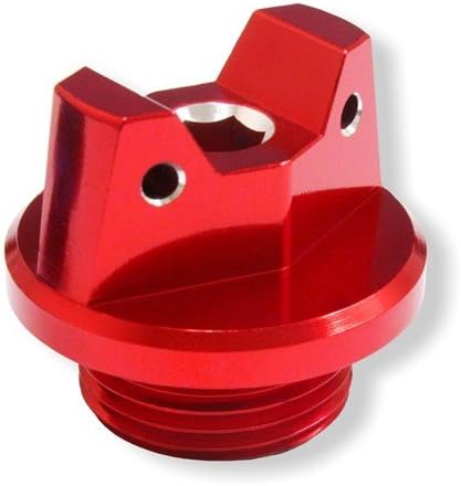 MotoSculpt Red Oil Fill Cap Plug for Suzuki Bandit 1996-2005