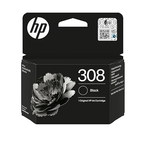 HP Cartouche d'encre Noire 308