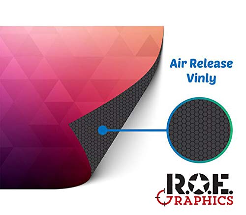Image of Red Sport Bedside Decals: Fits 2017-2019 Ford Trucks 2 Decals Included Air Release Vinyl