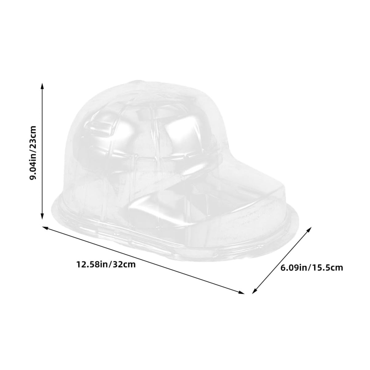 Organizador de Sombreros de Pp 6 Piezas Caja Colgante | Gorras de Visera Curva y Béisbol, Diseño Antideformación, Uso en Hogares y Expositores