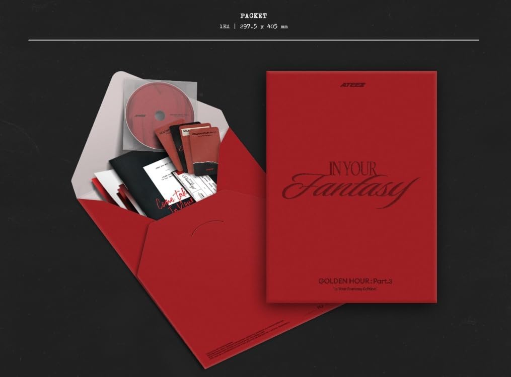 ATEEZ GOLDEN HOUR : Part.3 [In Your Fantasy Edition] (Limited