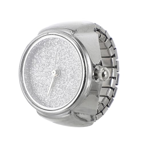 BESPORTBLE Reloj De Anillo Diseño Reloj De Dedo para Mujer y Hombre Obsequio De Cumpleaños y Navidad Estilo Vintage y BESPORTBLE Reloj De Anillo Diseño Reloj De Dedo para Mujer y Hombre Obsequio De Cumpleaños y Navidad Estilo Vintage y