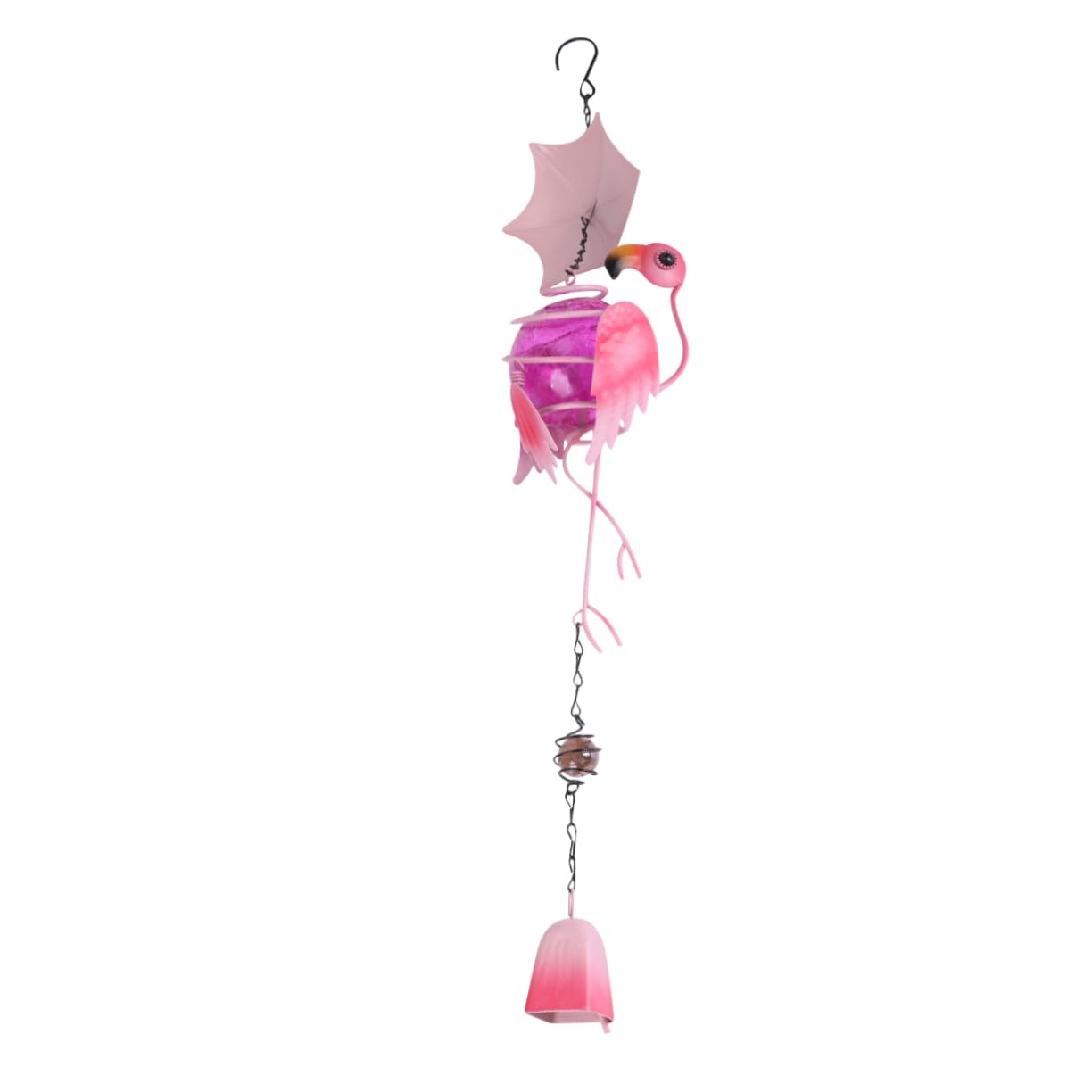Carillon éolien grenouille en cristal et décorations de jardin suspendues