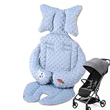 Kinderwageneinlage, Autositzkissen | Doppelseitiges Babysitzkissen mit Kinderwageneinsatz, Füllung des Autositzes für Kinder,