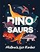 Dinosaur Malbuch für Kinder: Große Dinosaurier-Malseiten mit einzigartigen Illustrationen, darunter Stegosaurus T-Rex Velociraptor Triceratops Tolle ... Mädchen und Jungen im Alter von 4-8 Jahren