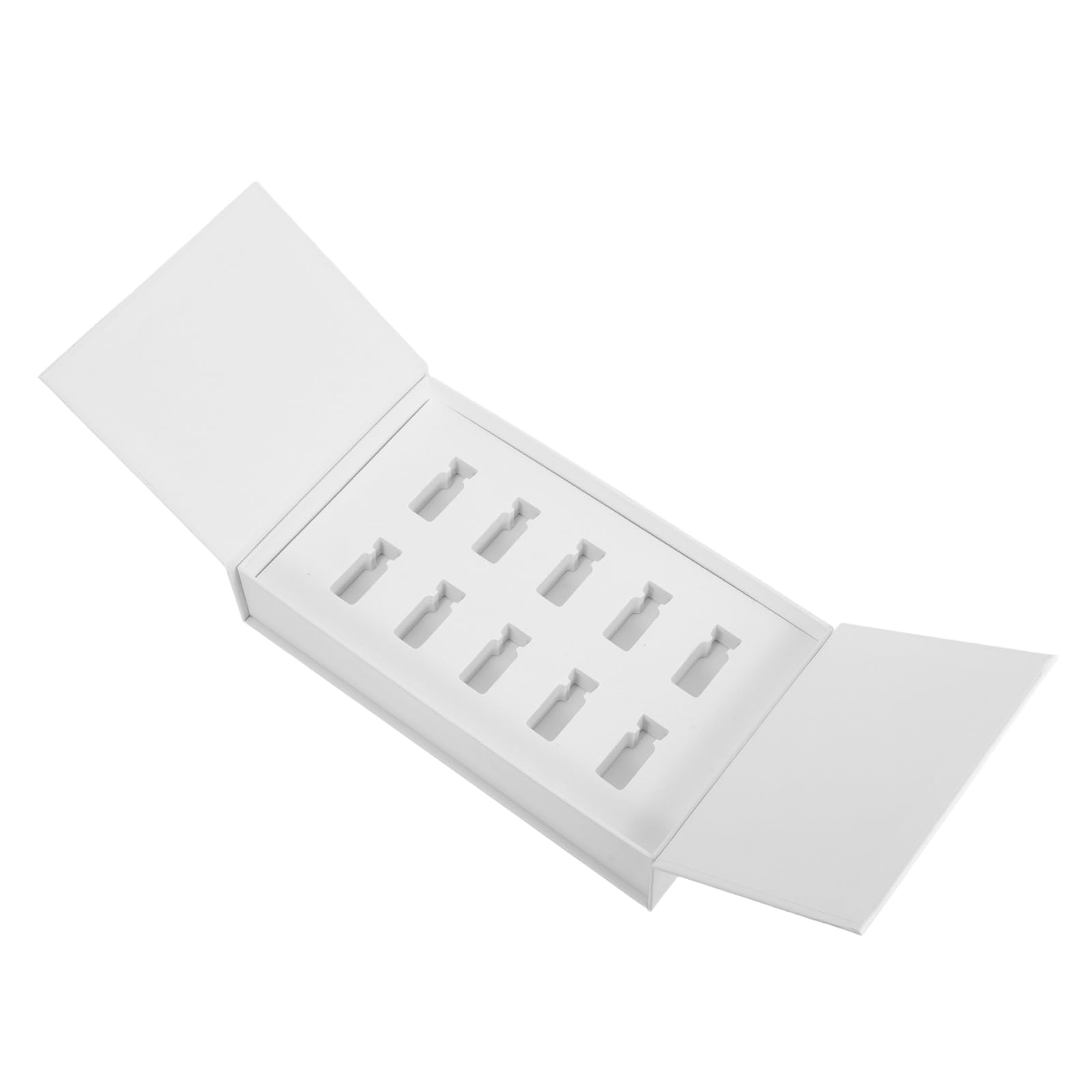 Ampullen Aufbewahrungsbox aus Karton mit Doppelseitigem Deckel 3 Ml Laborfläschchen Organizer für Insulinampullen und Proben Gefrierfläschchenhalter mit Sicherheitsverschluss