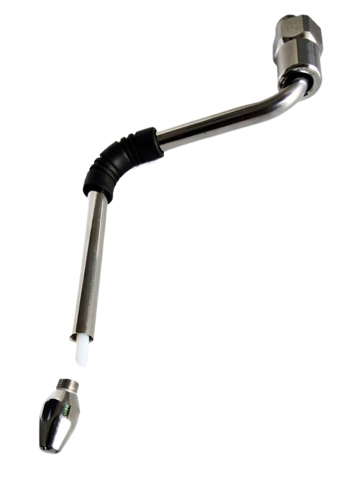 Boquilla de tubería de vapor mejorada de 4 orificios | Pieza modificada resistente al calor for cafeteras espresso semiautomáticas