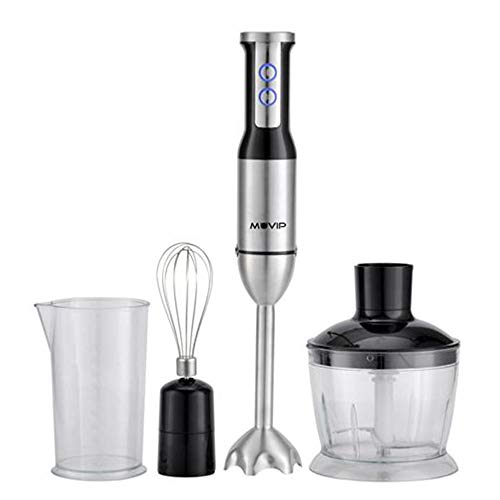 Batidora de Mano INOX 1000W MUVIP + Accesorios MUVIP Cover
