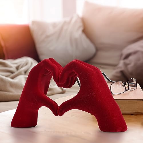 Escultura de Mano y Corazón DOVDOV para Decoración Hogar miniatura 4