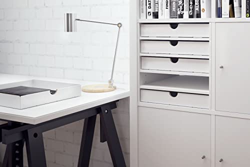 5er-Set Faltboxen fürs IKEA KALLAX Regal | Home Office, Arbeitszimmer & Bastelzimmer | Pappschubladen für KALLAX Einsatz | Aufbewahrung | Storage
