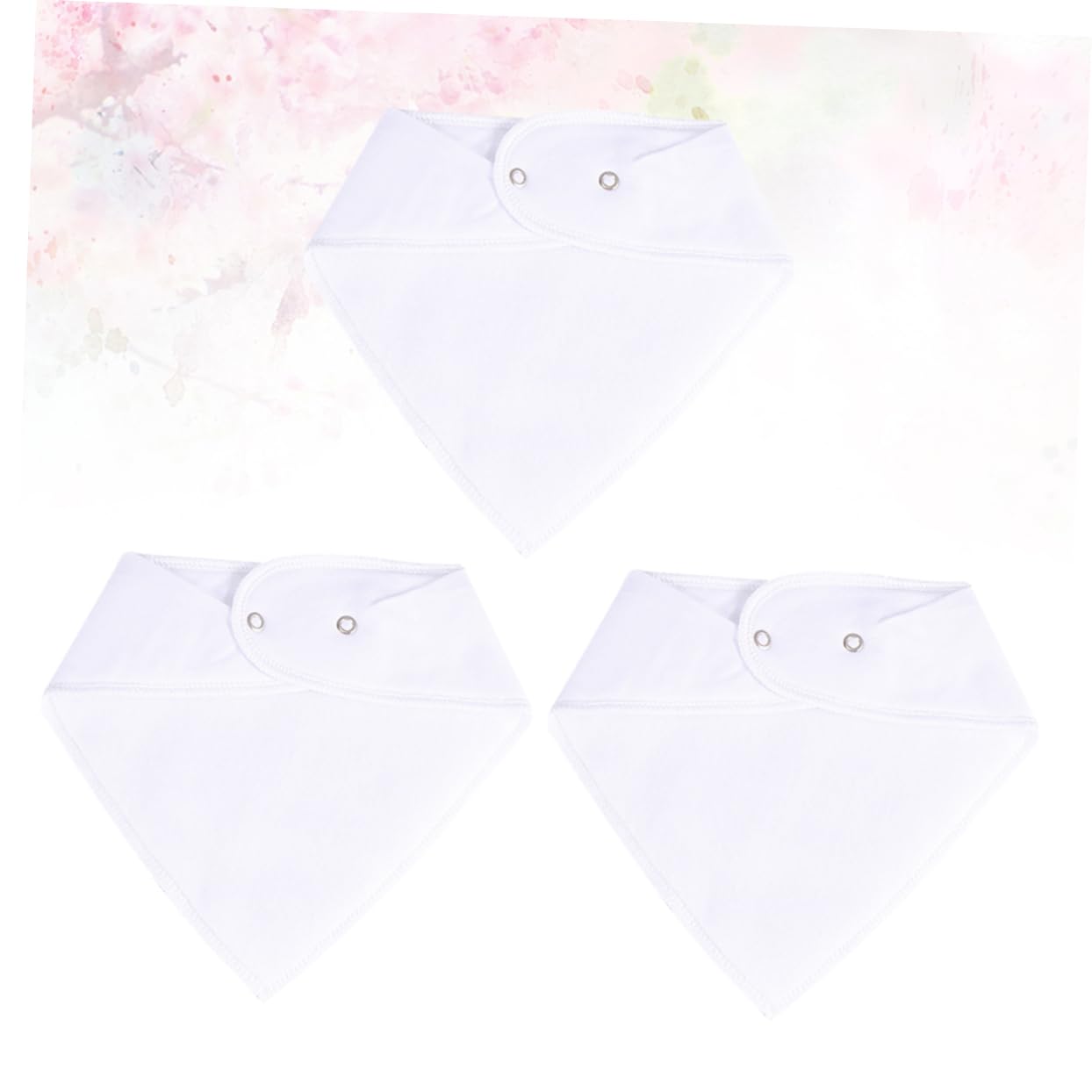 TOYANDONA 9 Piezas Bufanda Triangular Toallas De Saliva Pequeño Pañuelo Suministros De Alimentación Para Bebés Baberos De Bebe Orgánico Toalla De Lactancia Recién Nacido