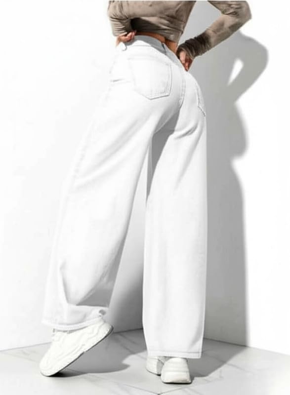 Image of Ben Martin Baggy Jeans for Women || Women,s Loose Jean Pants || Oversized Jean's for Women's || Wide Leg Jean,s for Woman || Casual Jins for Woman's || Loose Jin Pant for Woman,s 3-BM-JJ33