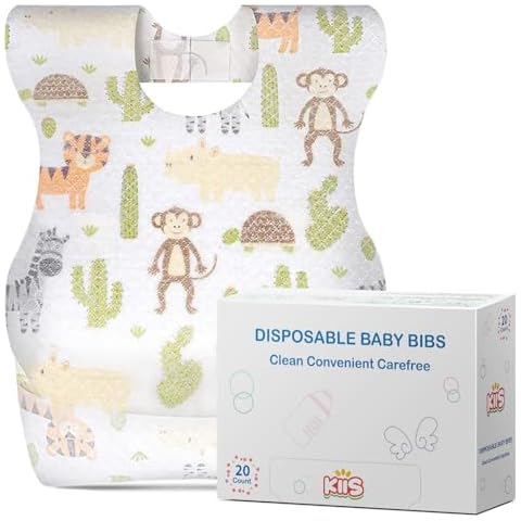 KIIS Disposable Baby Bibs Cover
