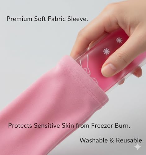 Image of Postpartum Ice Pack, Perineal Cooling Pad, Pink