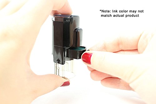 Incomplete - Excelmark Self-Inking Round Teacher Stamp - Red Ink #TOP5