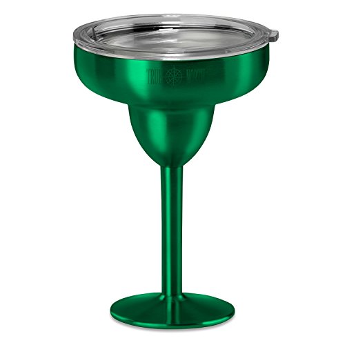 True North Insulated Margarita Glass (Jewel Green)