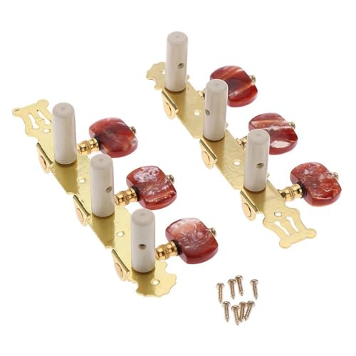 Une paire de chevilles gauche et droite pour guitare classique, accordeurs, mécaniques en agate (longues) pièces - Les Beatles, Paul McCartney, John Lennon, RIngo Starr, George Harrison Une paire de chevilles gauche et droite pour guitare classique, accordeurs, mécaniques en agate (longues) pièces – Image 6