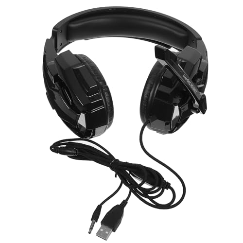 Casque de jeu confortable doté d'un micro antibruit et de LED