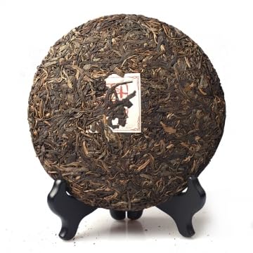 Thé Puerh cru vrac vieilli Douji 2011 Jin Dou galette 357 g authentique