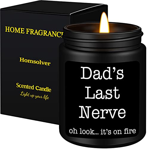 Homsolver Dad Gifts from Daughter Son, Gift for Dad Who Wants Nothing, Birthday Fathers Day...