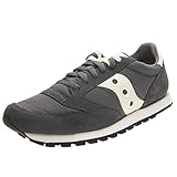 Saucony Originals Men's Jazz Lowpro Classic Retro Running Shoe, Charcoal/Off White, 8 M US