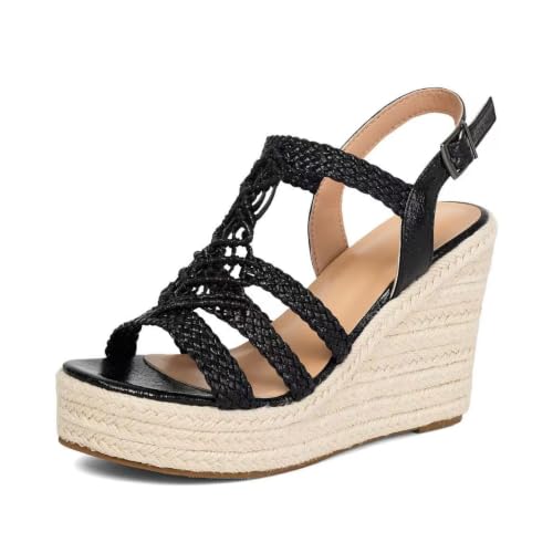 Image of Espadrille Wedge Sandals for Women Platforms & Wedges