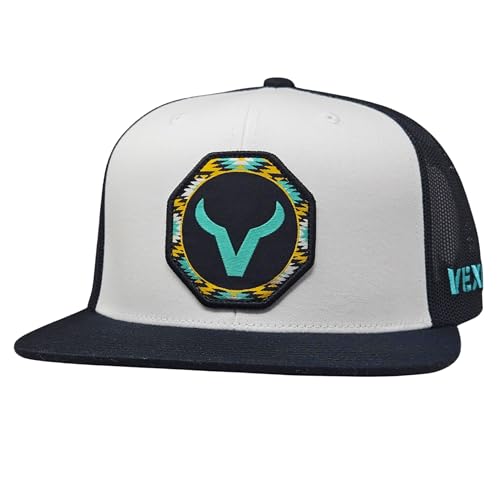 Image of Vexil American Rancher Adjustable Snapback Western Lifestyle Rodeo Southwest Inspired Meshback Hat