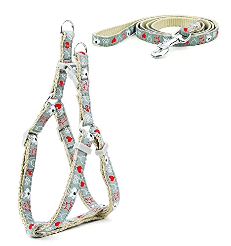 See full amazon price history chart for KUTKUT Adjustable Without Choke and Pull | Floral & Heart Print | Puppy Girl/Boy/Dog Harness and Leash Set (Size:S, Adjustable Chest:31-46 cm)… KUTKUT Adjustable Without Choke and Pull | Floral & Heart Print | Puppy Girl/Boy/Dog Harness and Leash Set (Size:S, Adjustable Chest:31-46 cm)… (B0969XD4K3) Amazon Price History, Amazon Price Tracker