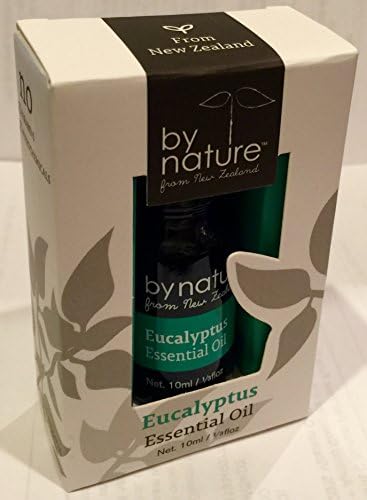 by nature, from New Zeeland, Eucalyptus Essential Oil, Net. 10mL / 1/3floz