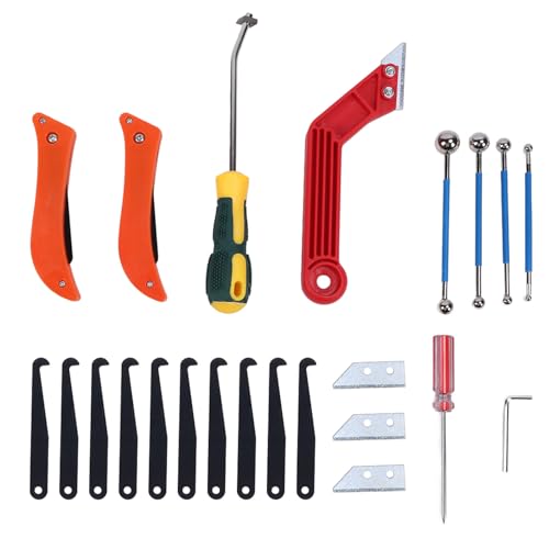 Herramienta de Eliminación de Calafateo, Raspador, Cepillo de Limpieza de Juntas de Azulejos de Carburo Cementado para Limpieza de Azulejos