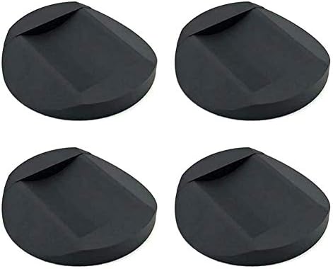 4 PCS Furniture Caster Cups, Furniture Coasters Anti-Sliding Rubber Feet Protector Pads Floor Protectors Bed Sofa Chair Leg Wheel Anti-Slip Pad