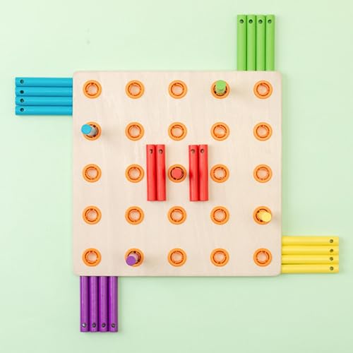 Éveil sensoriel sans écrans avec la planche de laçage bois fine motor - 4